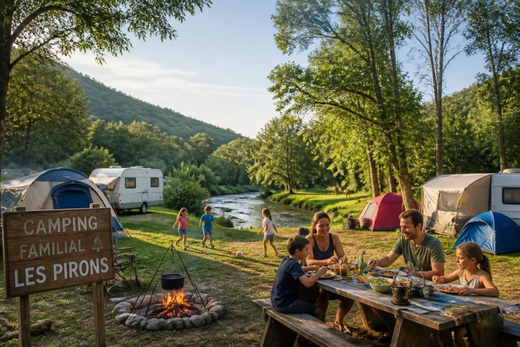 découvrez le camping les pirons, un véritable havre de nature idéal pour des vacances ressourçantes en famille, alliant confort, convivialité et activités en plein air.