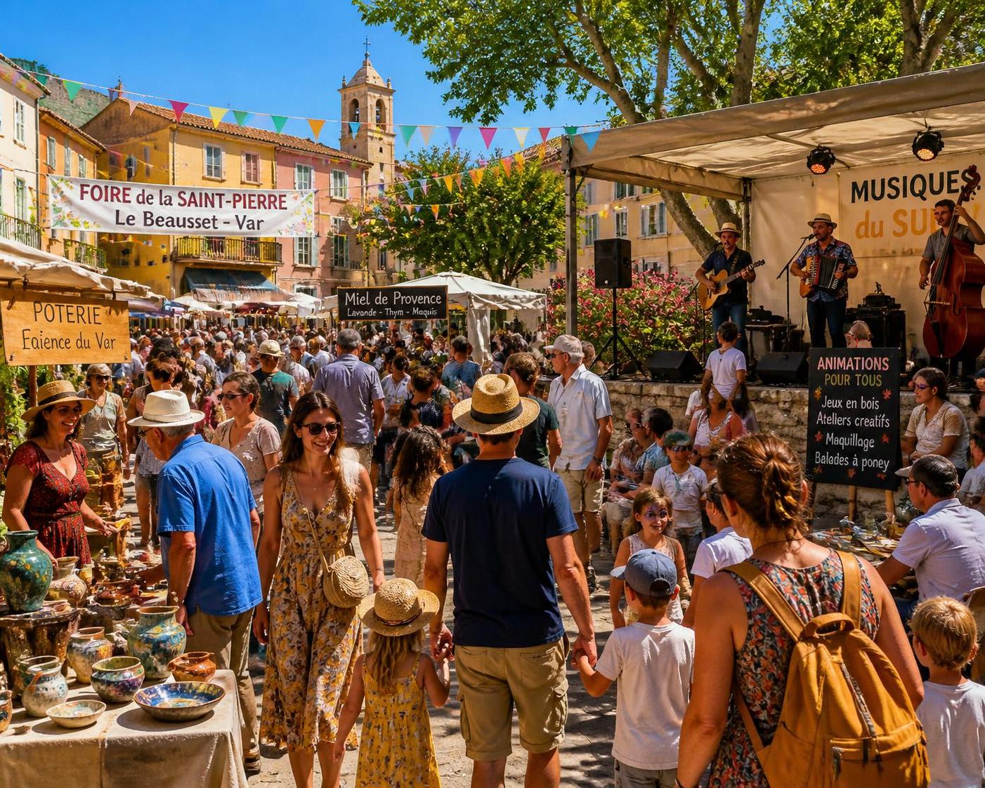 découvrez les animations et saveurs locales à la foire dans le var aujourd'hui. profitez d'une journée riche en découvertes culturelles et gourmandes au cœur de la région.