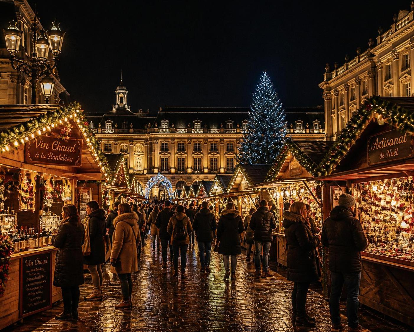 découvrez les animations magiques du marché de noël à bordeaux cette saison : stands artisanaux, spectacles féeriques et gourmandises de fête pour toute la famille.