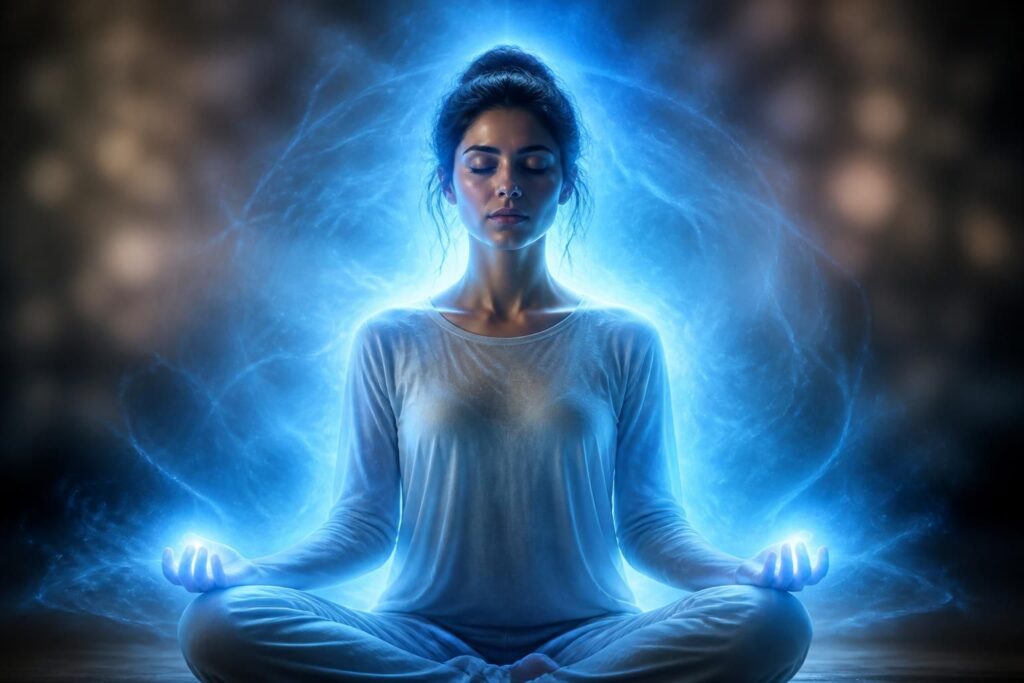 découvrez ce que l'aura bleue dévoile sur votre état émotionnel et spirituel, et comment cette couleur reflète votre paix intérieure, intuition et communication.
