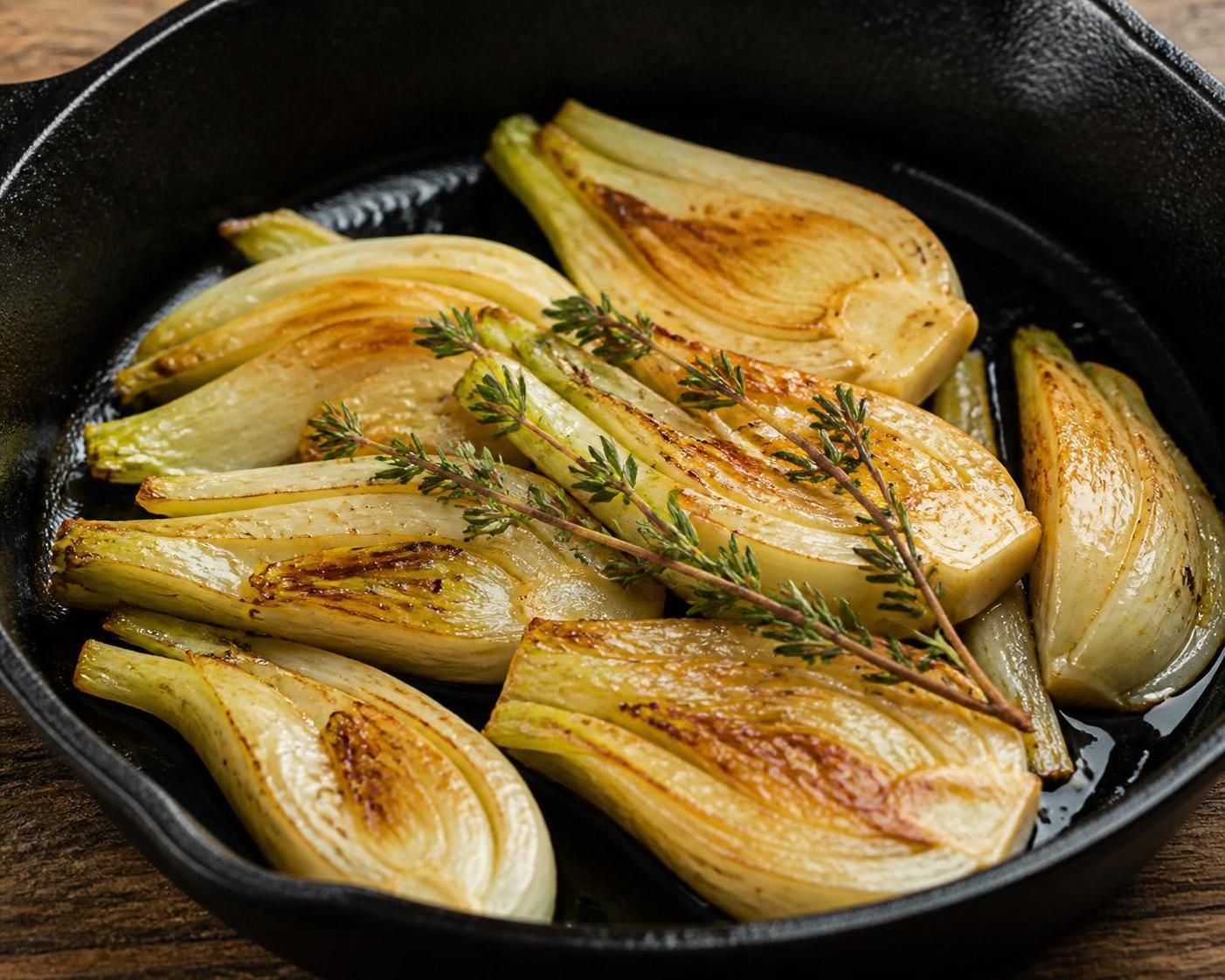 découvrez comment cuisiner le fenouil à la poêle pour obtenir un légume fondant et délicieusement parfumé grâce à une astuce simple et rapide.