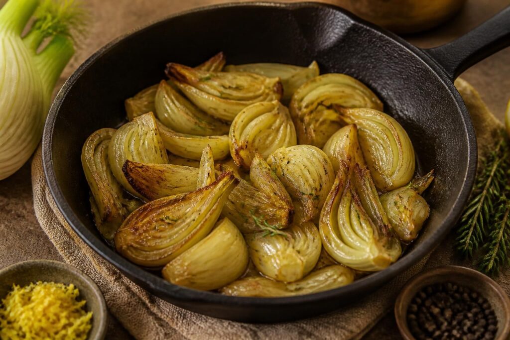 découvrez l'astuce simple pour cuisiner le fenouil à la poêle et obtenir un légume fondant et parfumé à chaque fois.