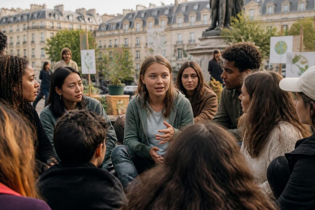 découvrez comment greta thunberg, la jeune militante écologiste, révolutionne l'engagement écologique en france à travers ses actions et son influence.
