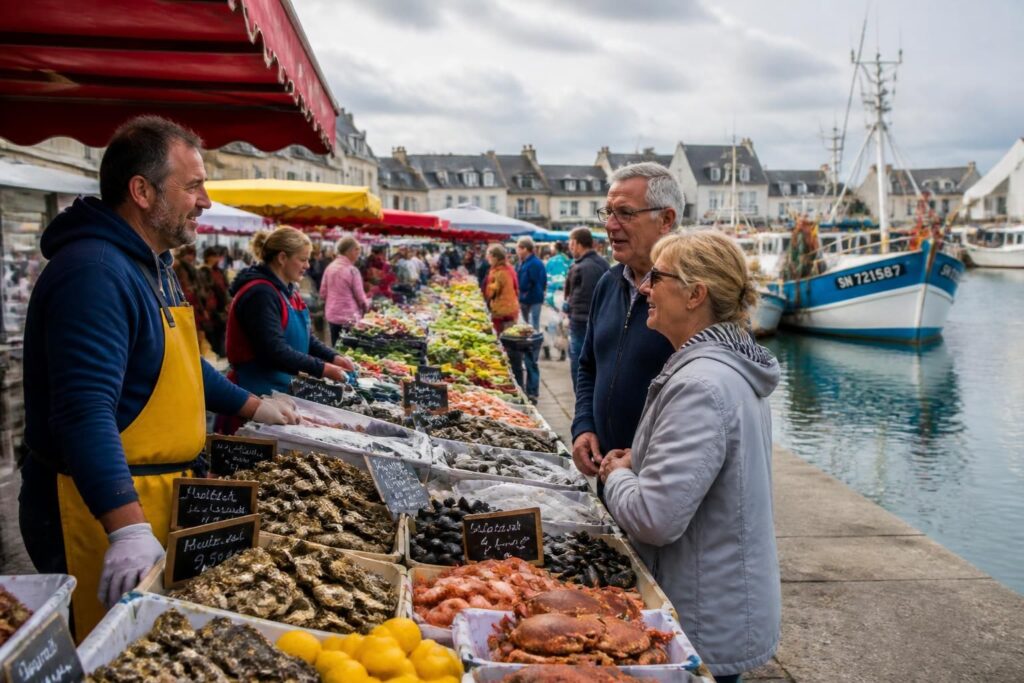 découvrez les saveurs authentiques du marché la turballe, un véritable trésor au cœur de la bretagne maritime, avec ses produits frais de la mer et spécialités locales.