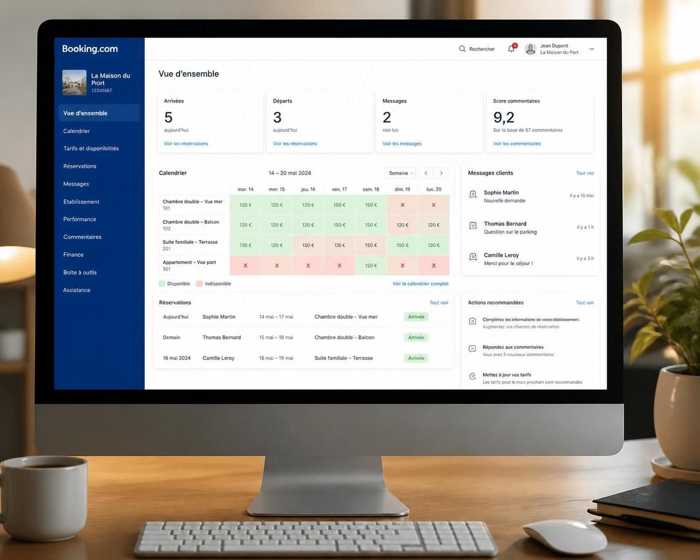 découvrez comment le booking extranet facilite la gestion de votre hébergement, vous permettant d'optimiser vos réservations et de simplifier l'administration au quotidien.