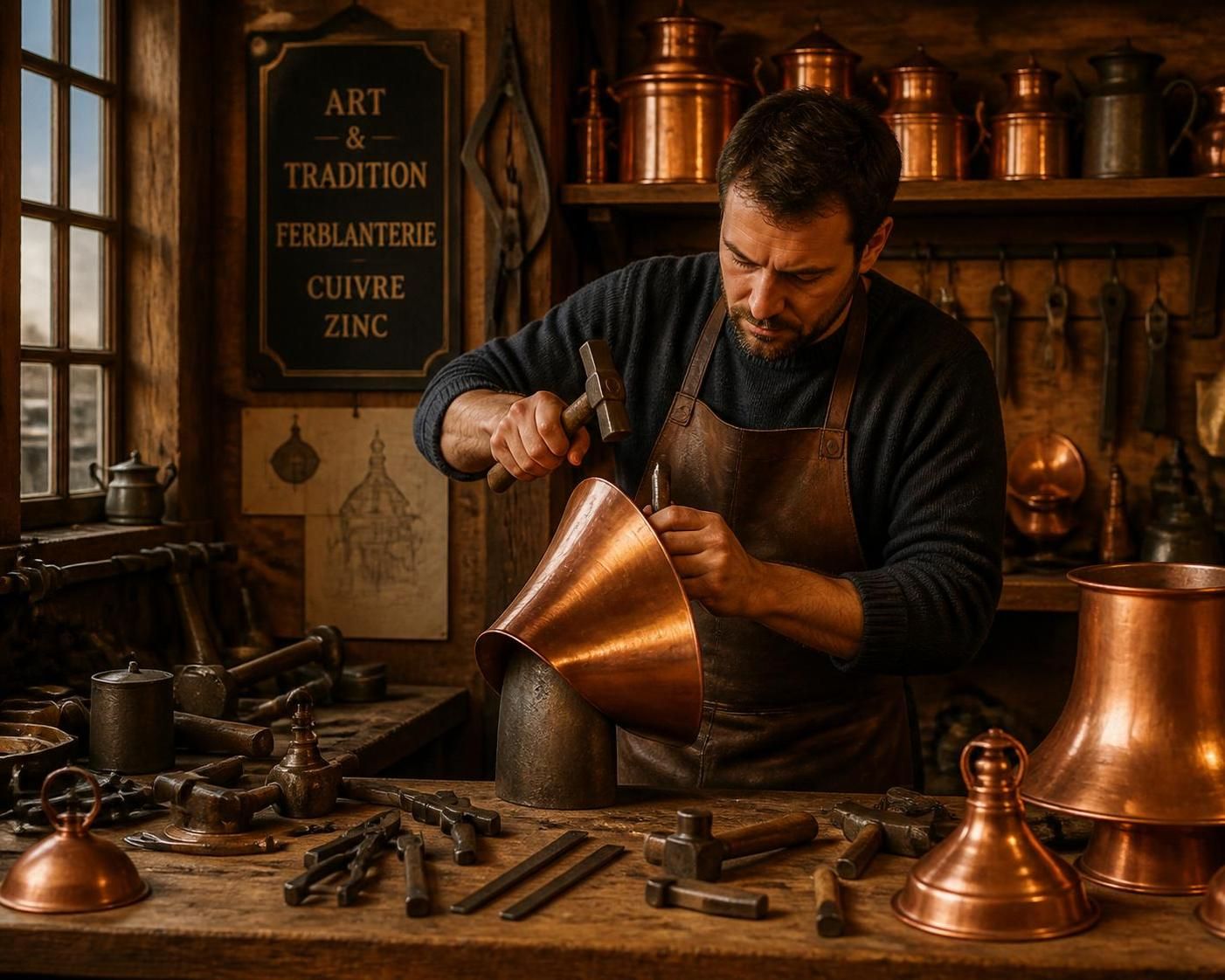 découvrez la ferblanterie, cet art traditionnel méconnu qui sublime votre maison grâce au métal façonné avec précision et créativité, alliant esthétique et durabilité.