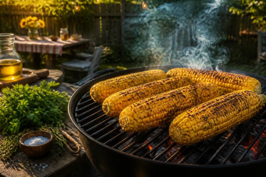 découvrez la recette des épis de maïs à l'américaine, le secret d'une cuisson savoureuse et parfaite au barbecue pour régaler vos invités.