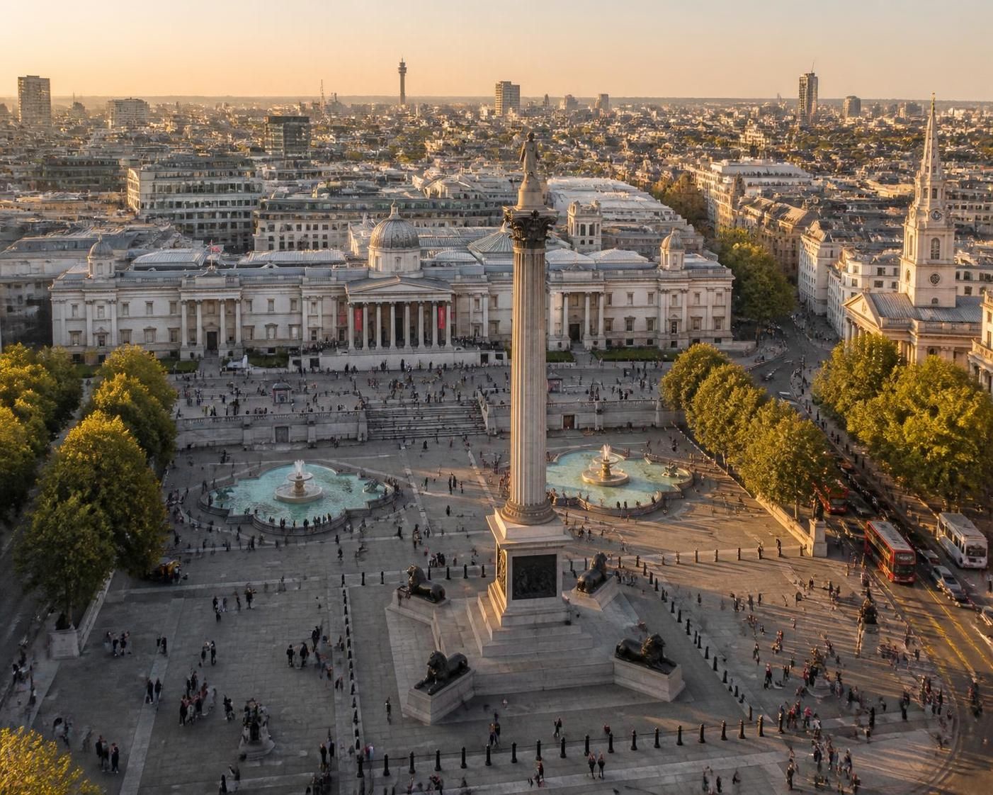 découvrez les secrets de trafalgar square, une place emblématique au cœur de londres, riche en histoire, culture et événements marquants.