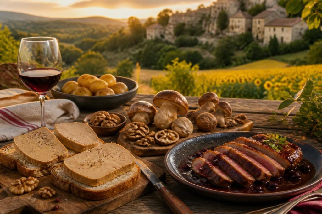 découvrez la gastronomie de la dordogne et ses saveurs authentiques qui font vibrer le sud-ouest de la france, entre tradition, produits du terroir et plaisirs culinaires.
