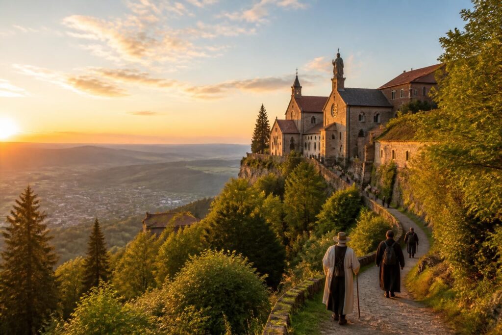 Mont Saint Odile : un lieu chargé d’histoire et de spiritualité en Alsace