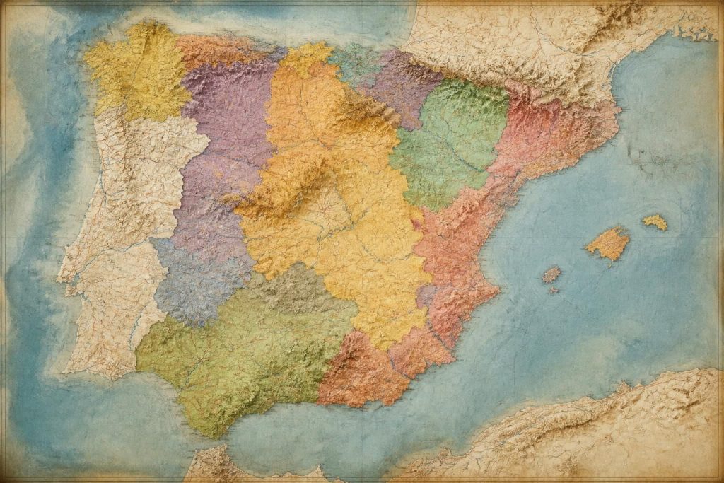 découvrez une carte détaillée de l'espagne par région avec notre guide pratique et accédez à des ressources gratuites pour mieux explorer ce pays riche en culture et en diversité.