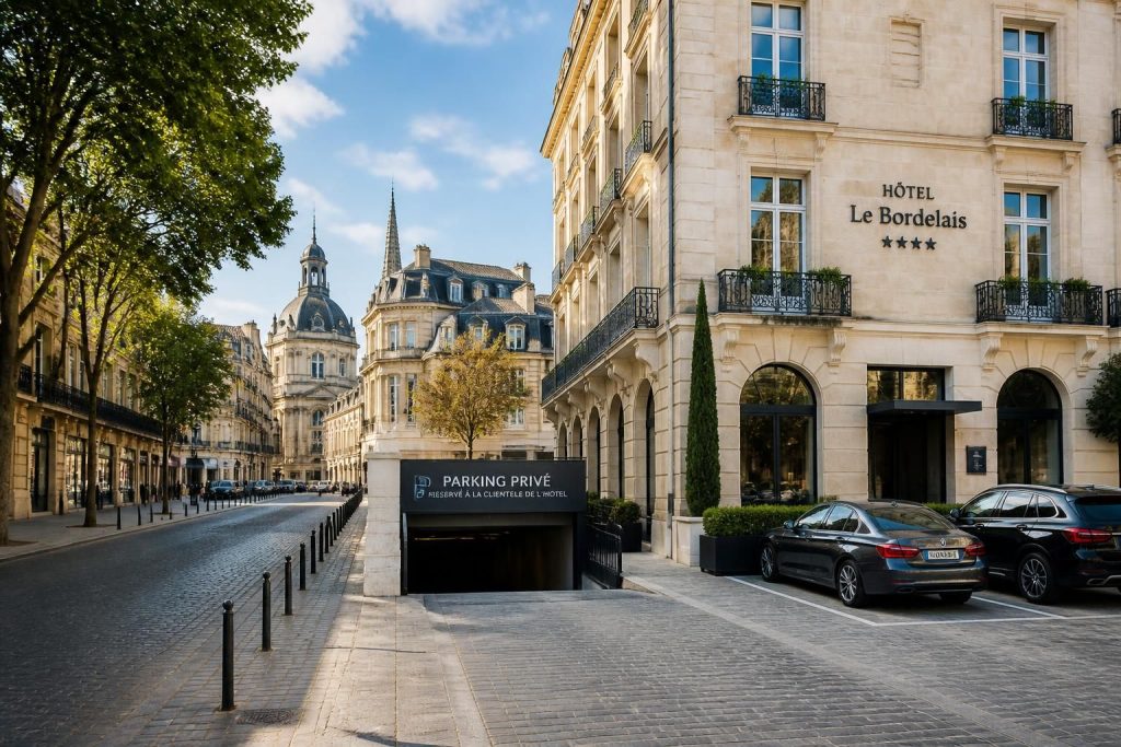Hôtel Bordeaux centre avec parking privé ou gratuit : sélection des meilleurs établissements