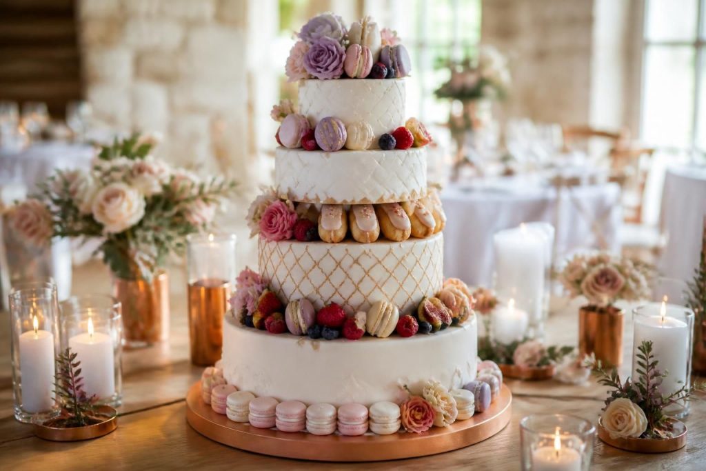 Pièce montée originale pour mariage : idées, photos et budgets