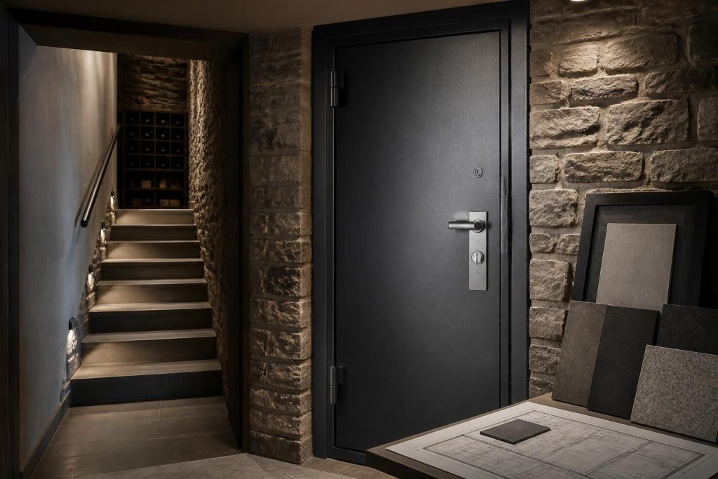 Porte blindée cave : prix, modèles Leroy Merlin et sur mesure pour votre sécurité