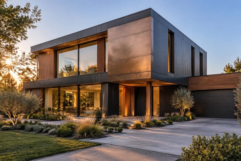 Façades métalliques : avantages et tendances pour moderniser votre maison